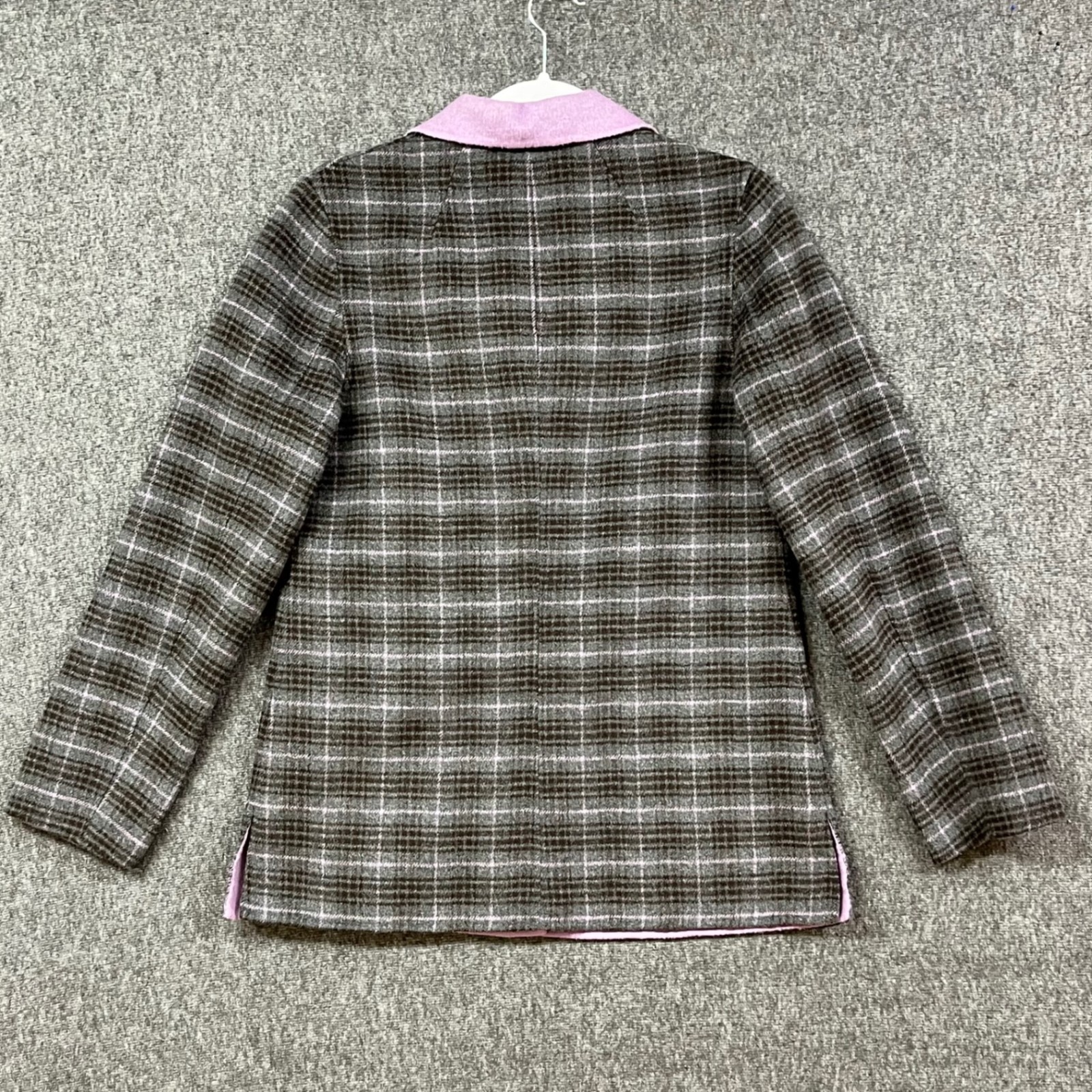 Pendleton Jacket Womens S Reversible Plaid Lavend… - image 3