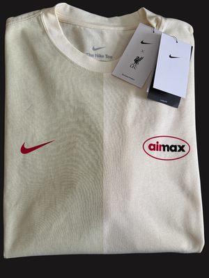 NIKE airmax LiVERPOOL FC ユニフォーム M Nike Liverpool FC Air Max Soccer T-Shirt Premium Men's Sz M New