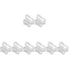  8 PCs Vorhangkrawattenrücken Metall Einfacher Vorhang Clips Vorhang Abladung
