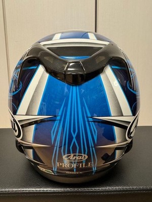 Arai PROFILE SPIKE Full Face Helmet Blue Size L 59-60cm | eBay
