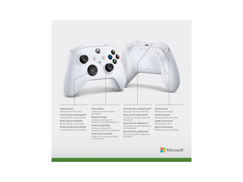 Microsoft Wireless Controller For Xbox Series - Robot White Series X/S - Picture 8 of 8
