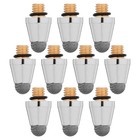  Lot de 10 pointes de rechange pour stylets capacitifs en fibre de maille pour