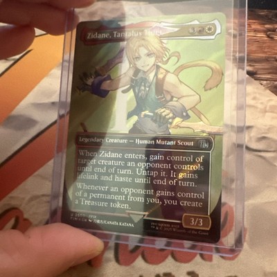 タタル・タル　サージfoil mtg ff MTG Zidane, Tantalus Thief (Borderless) (Surge Foil) Final