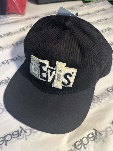 Levi's Levis Cord Trucker Cap Mütze Strapback schwarz