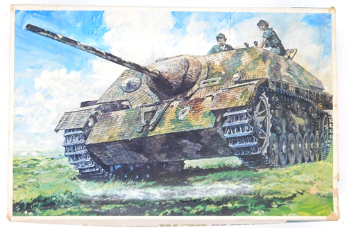Nichimo Jagdpanzer IV/70 Long 1:35 R-3519 German Armor WWII Model Kit NO DECALS