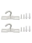 Sleek and Modern Stainless Steel Ceiling Wall Hooks for Hanging Plants