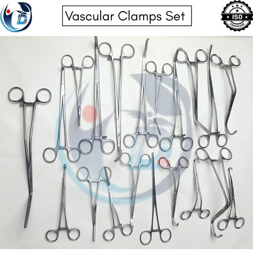 Vascular Clamps Surgery Instruments Debaky 20 Pcs Set Surgical Instruments CE - Picture 7 of 7