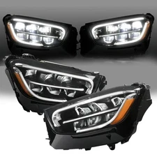 Headlight For 2020-2022 Mercedes-Benz GLC300 GLC-Class W/O Adaptive Right/Left