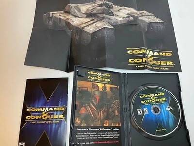 Command & Conquer The First Decade PC Game CIB DVD EA Strategy Collection