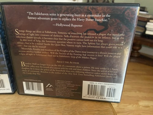 FABLEHAVEN Series Audiobooks CDs 3 Volumes 1, 2, 3 ( 29 ) Disks FREE S/H - Picture 9 of 9