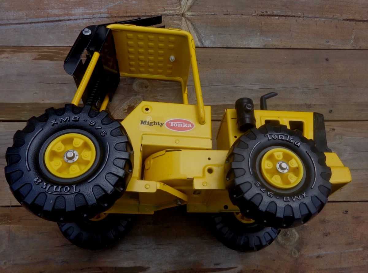 Tonka Forklift Indiana Vintage Manufacture Diecast Construction