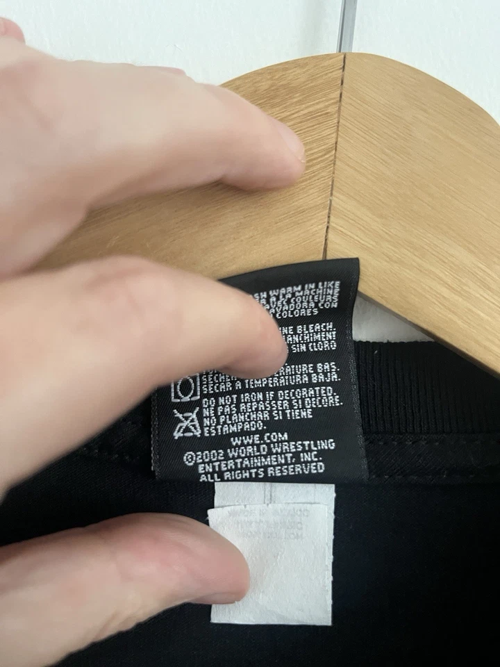 Vintage John Cena WWE 2002 Chain Gang T Shirt Large - Image 3 of 4