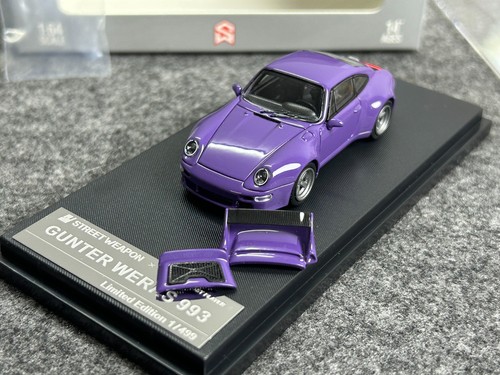 SW 1/64 Porsche Gunther Werks 993 Diecast Model Car--Four styles are available - Picture 33 of 40