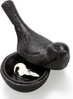 Cast Iron Key Hider, Birds Hide-A-Key Holder, Outdoor Small Garden Statues Ornam