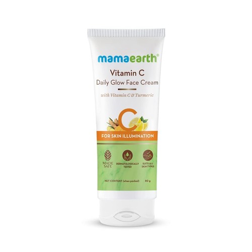 Mamaearth Vitamin C Daily Glow Face Cream 80 G - Picture 2 of 8