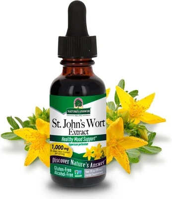Nature's Answer Jhn's Worth Extract for Healthy Mood Support 30ml Liquid