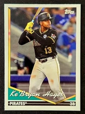 2024 Topps Archives '94 Style #237 Ke' Bryan Hayes Pittsburgh Pirates