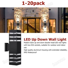 Modern LED Up Down Wall Light Sconce Outdoor Lights Porch Up Down Fixtures