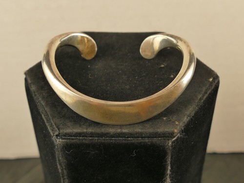 GEORG JENSEN OVE WENDT STERLING ARMRING BRACELET NO. 9 AUS EINEM NEUTRA HAUS - Bild 6 von 9