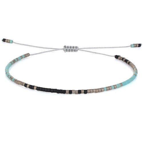 New Friendship Bracelet Miyuki Handmade Thin Seed Beads Bracelet for Women (Ligh - Picture 1 of 5
