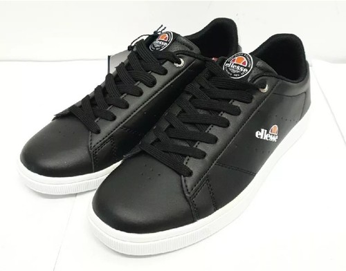 Zapatillas bajas con cordones Ellesse Wendi negras plateadas para mujer talla UK 5 EU 38 REF TRS - Imagen 3 de 10