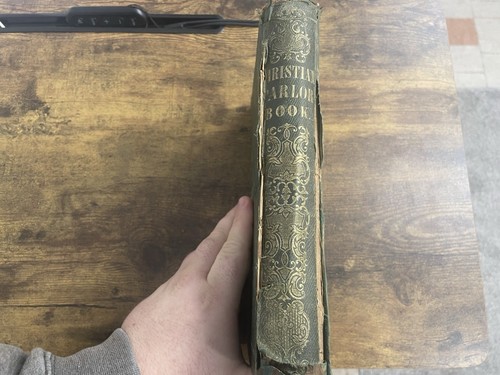The Christian Parlor Book By. J.T. Hendley 1855 Condition Poor - Picture 2 of 4