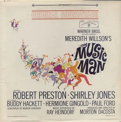 LP Meredith Willson The Music Man - Original Soundtrack NEAR MINT Warner