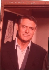 Cary Grant Hollywood Icon Rare Candid 1960's Original 2 x 2 Photo Transparency 