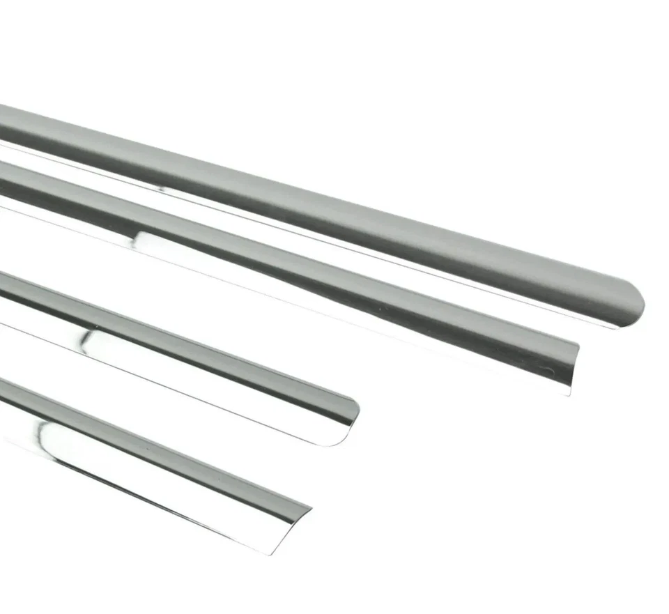 Transmisor moldura ventana Mercedes Clase M ML W164 2005-2011 S. acero 4 piezas Foto 3 de 4