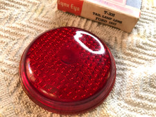 1937 Ford Red Glass Tail Light Lens Nors Brake