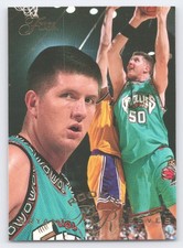 1995-96 Flair Vancouver Grizzlies Card #215 Bryant Reeves Rookie RC Card. rookie card picture