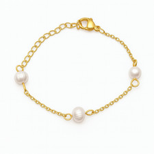 Baby / Kids Pearl Station Bracelet