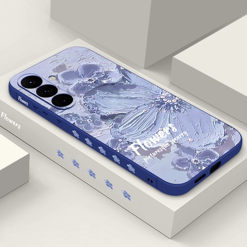 Housse Coque Étui Pour Samsung S24 Ultra S23 FE S22 A15 A55 Fleur Souple Cover - Photo 15 sur 15