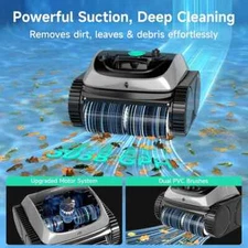WYBOT C1 Pool Cleaner Wall Climb Cordless Robotic Pool Robot In-Ground Pools NEW