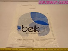 QTY=500; BELK Plastic Shopping Bags 16"x3"x22" White 0.85mil #311688-01