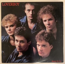 VG+/EX, LOVERBOY, KEEP IT UP, 1983 Vinyl 12'' LP, Rock, PLAY TESTED