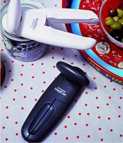 Culinare Magican Manual Can Tin Opener Graphite Plastic/Stainless Steel FREE P&P - Picture 2 of 3