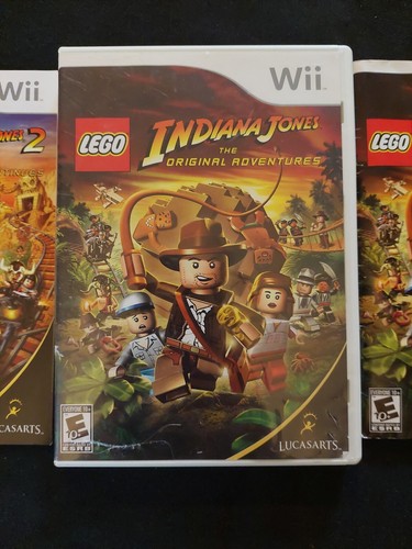 LEGO INDIANA JONES ORIGINALE e 2 - NINTENDO WII + MANUALI - 1 e 2 CIB Completo - Foto 5 di 10