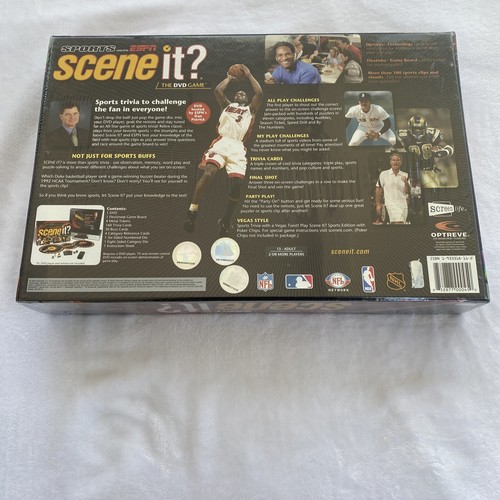Board Game Scene It? Sports ESPN DVD Sports Trivia Football Basketball Baseball - Picture 5 of 7