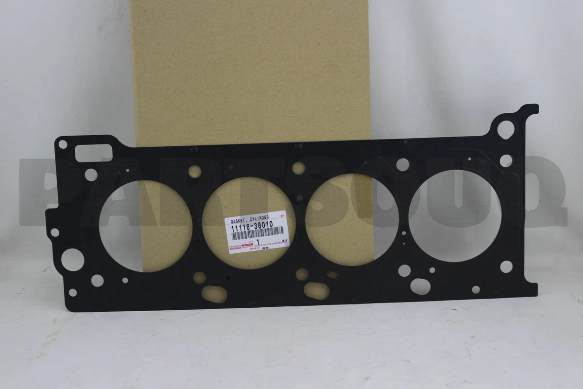 1111638010 Genuine Toyota GASKET, CYLINDER HEAD, NO.2 11116-38010 