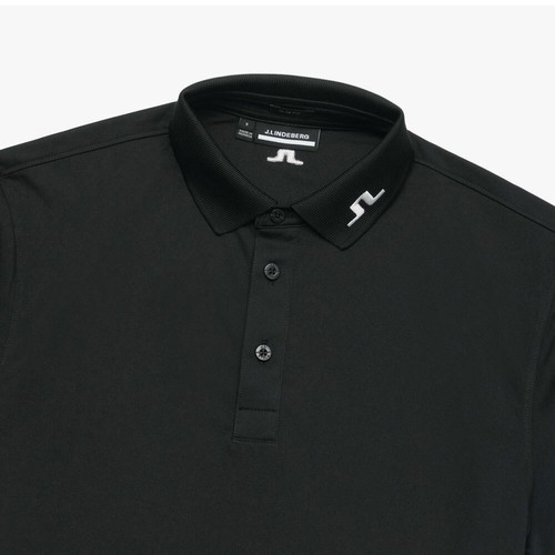 New Mens J.LINDBERG TOUR TECH SLIM FIT GOLF POLO GMJT09822-9999 BLACK S-2XL - Picture 3 of 5