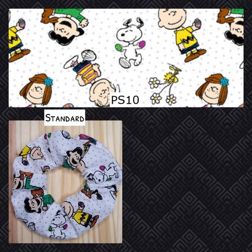 Peanuts Snoopy Scrunchies | Handmade in the USA | Long Lasting Silicone Elastic - Picture 12 of 25