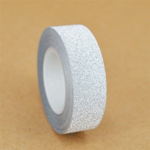 10M DIY Glitter Self Adhesive Washi Masking Tape Sticker Craft Decor New