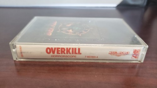 Overkill Horrorscope 11 track 1991 CASSETTE TAPE Untested - Picture 3 of 9