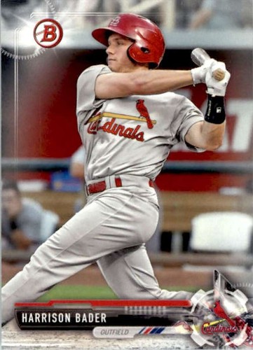 2017 Bowman Prospects #BP143 Harrison Bader St. Louis Cardinals Baseball ID28063 - Picture 1 of 2