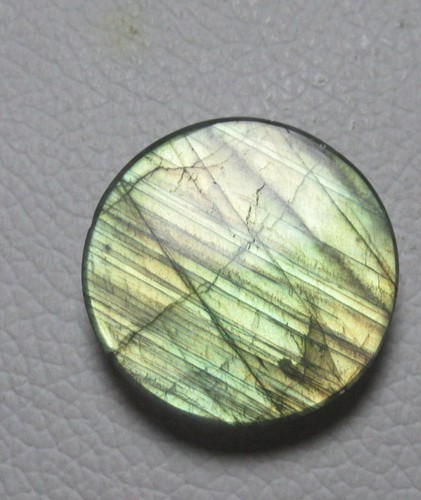 Natural Labradorite Round Cabochon 43.70 Cts Smooth Gemstone Cabochon H 4641 - Picture 5 of 7