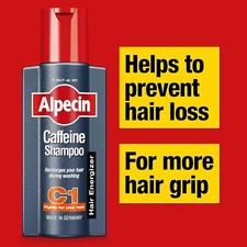 Alpecin C1 Caffeine Shampoo 8.45 fl oz Recharge Your Hair Hair Recharger