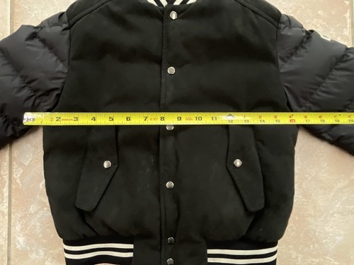 MONCLER Giubbotto Mahali Down Bomber Jacket KIDS sz 8A YOUTH Coat AUTHENTICATED - Picture 17 of 17