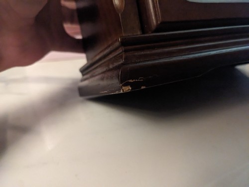 Acctim Wooden Radio Controlled Westminster Chime Mantle Clock - Picture 7 of 14