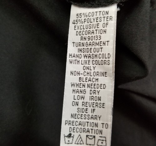 Bob Mackie Top Women’s Extra Large XL Black Long Sleeve Button Up Shirt Sequins - Picture 7 of 10